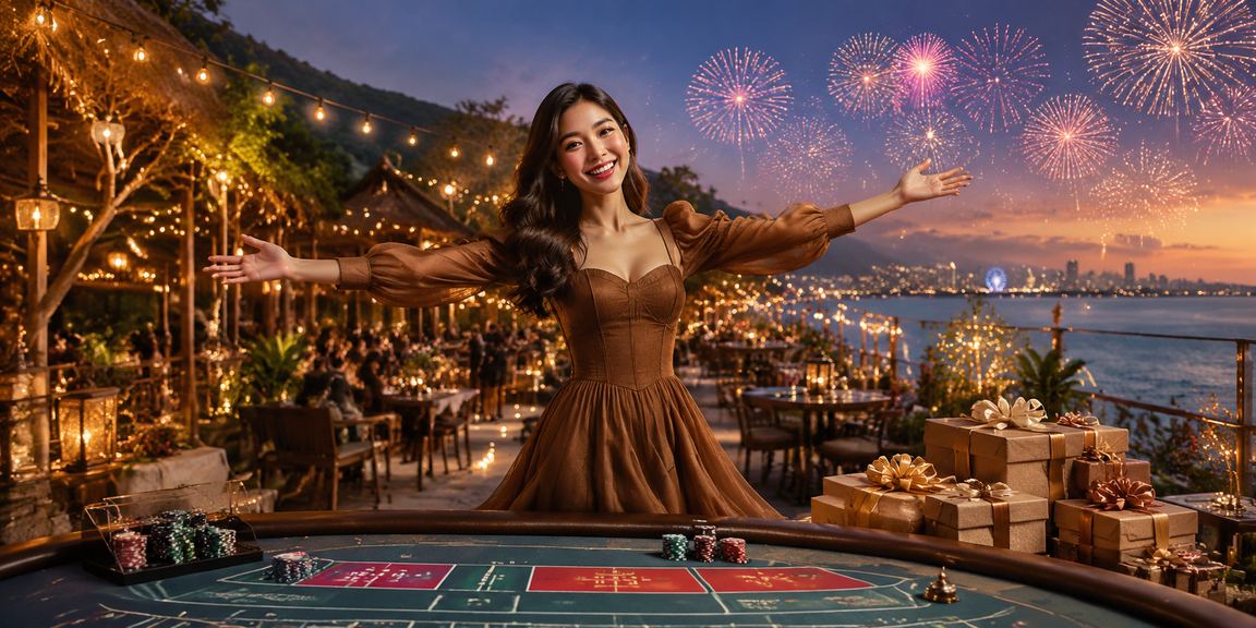 Người dùng tại Mũi Né trải nghiệm slot game trên điện thoại dưới nắng vàng rực rỡ
